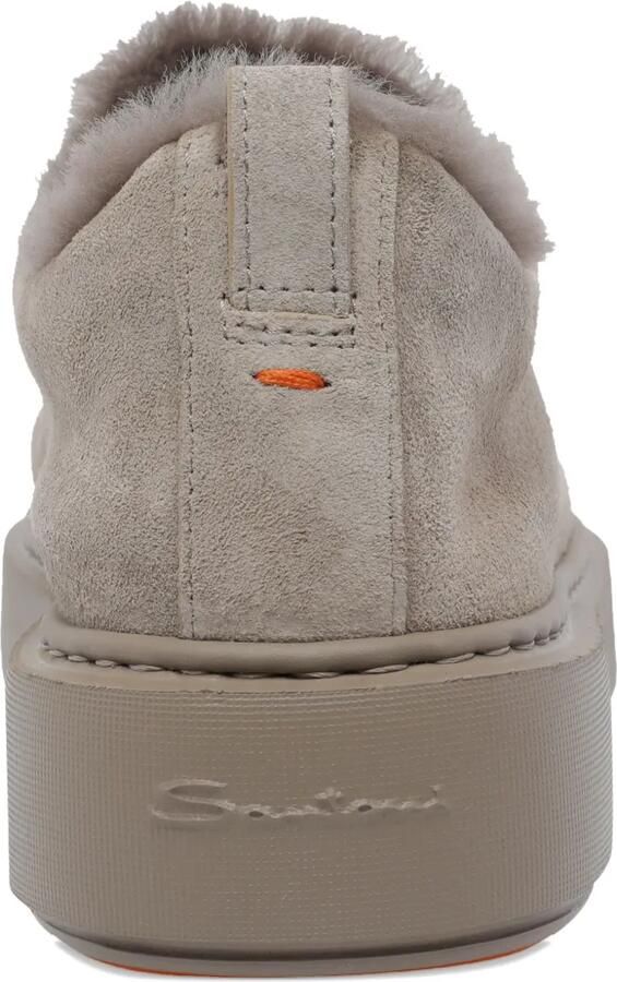 Santoni Suède sneakers Beige - Foto 2