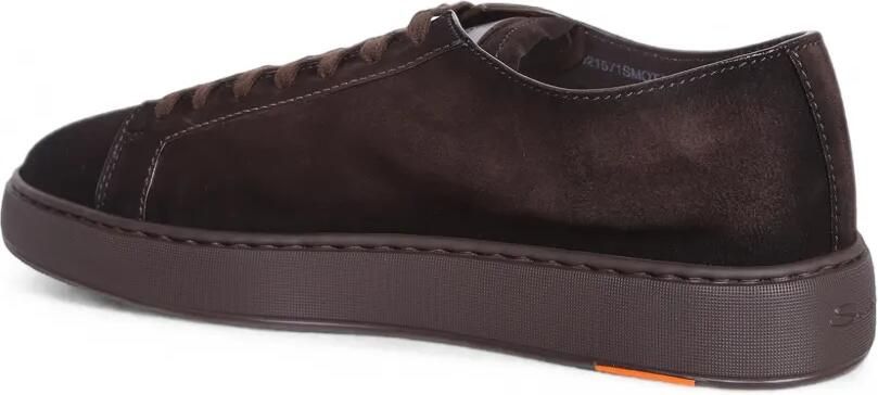 Santoni Suède sneakers Bruin - Foto 4