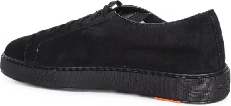 Santoni Suède sneakers Zwart - Foto 4