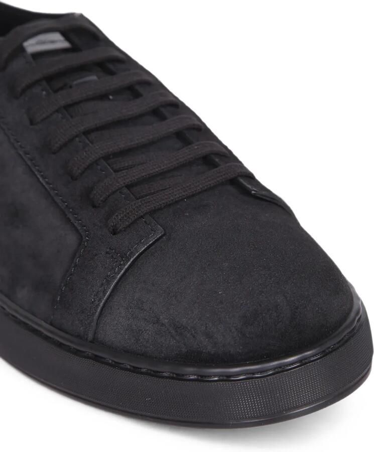Santoni Suède sneakers Zwart - Foto 2
