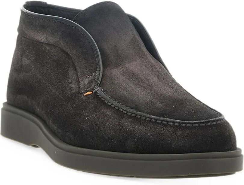 Santoni suede stitched desert boots Grijs - Foto 2