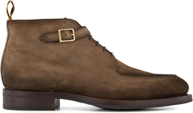 Santoni Veterlaarzen met gesp Bruin