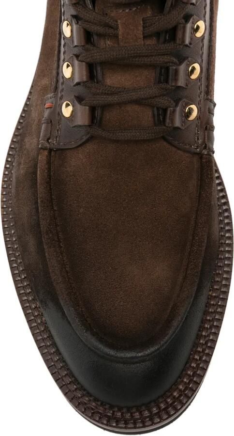 Santoni Veterlaarzen met vlakken Bruin - Foto 3