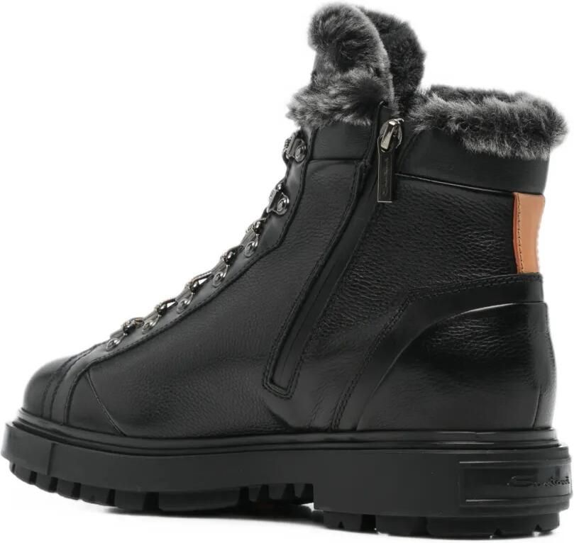 Santoni Veterlaarzen Zwart - Foto 2