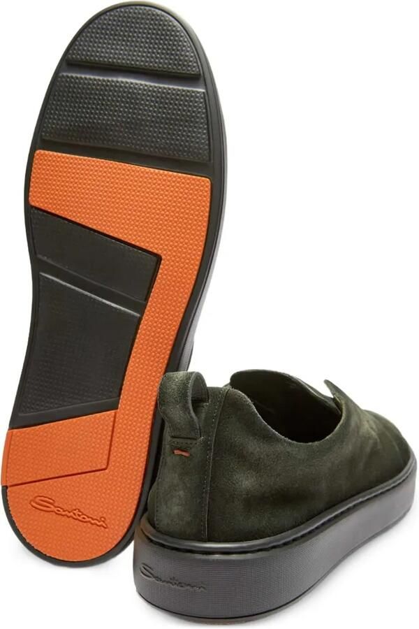 Santoni Victory-2 slip-on sneakers Groen - Foto 4