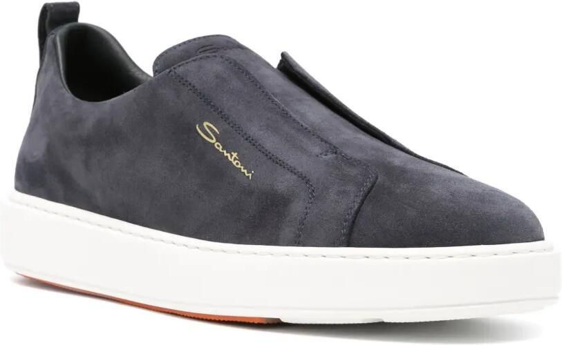 Santoni Victory slip-on sneakers Blauw - Foto 2