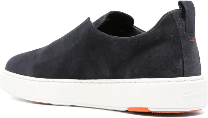 Santoni Victory slip-on sneakers Blauw - Foto 3
