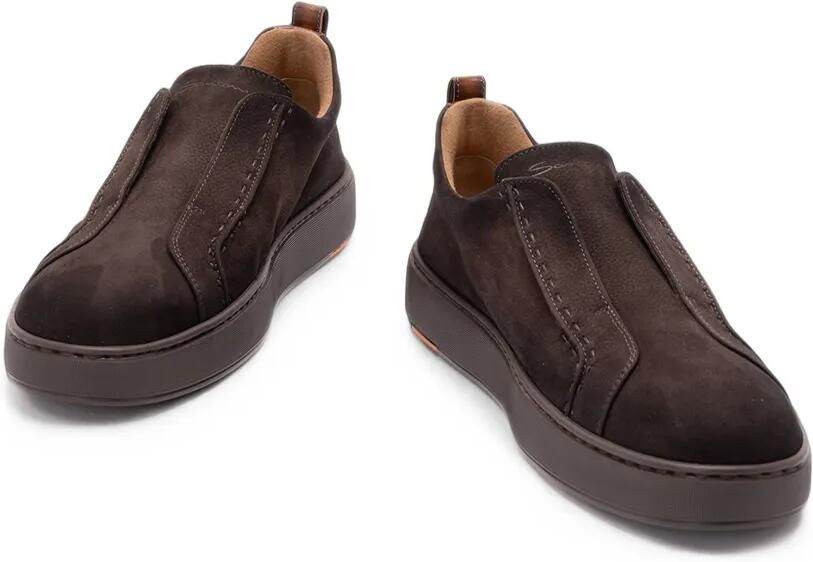 Santoni Victory slip-on sneakers Bruin - Foto 3