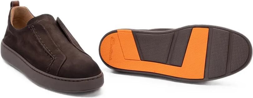 Santoni Victory slip-on sneakers Bruin - Foto 5