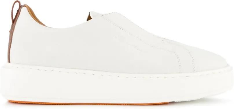 Santoni Victory slip-on sneakers Wit