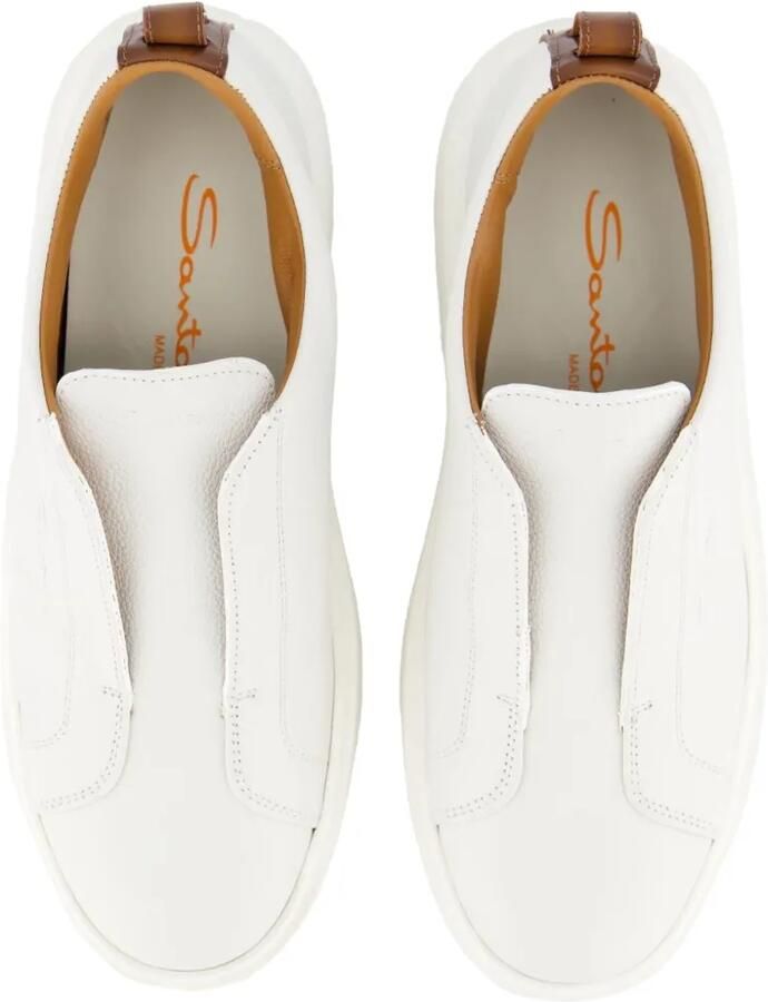 Santoni Victory slip-on sneakers Wit - Foto 4