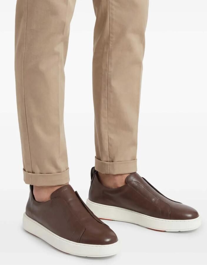 Santoni Victory sneakers Bruin - Foto 2