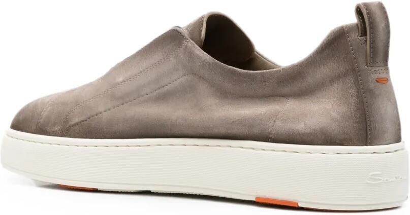 Santoni Victory suède sneakers Grijs - Foto 3