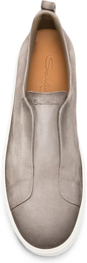 Santoni Victory suède sneakers Grijs - Foto 4