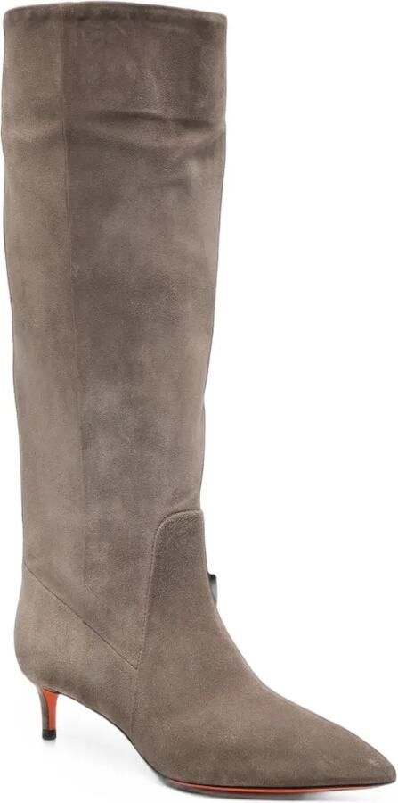 Santoni Viola suede boots Grijs - Foto 2