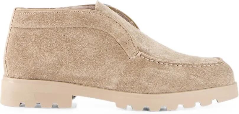 Santoni Yalta suède desert boots Beige