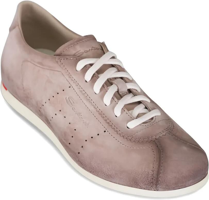Santoni Yorker suède sneakers Bruin - Foto 2