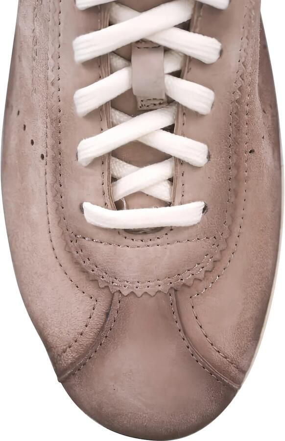 Santoni Yorker suède sneakers Bruin - Foto 3