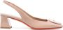 Santoni Slingback pumps Roze - Thumbnail 1