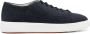 Santoni Sneakers met logopatch Blauw - Thumbnail 1