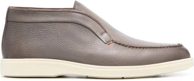 Santoni Suède desert laarzen Grijs