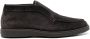 Santoni Suède enkellaarzen Bruin - Thumbnail 1