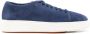 Santoni Suède sneakers Blauw - Thumbnail 1