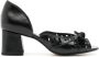 Sarah Chofakian Adrienne 45 mm leren pumps Zwart - Thumbnail 1