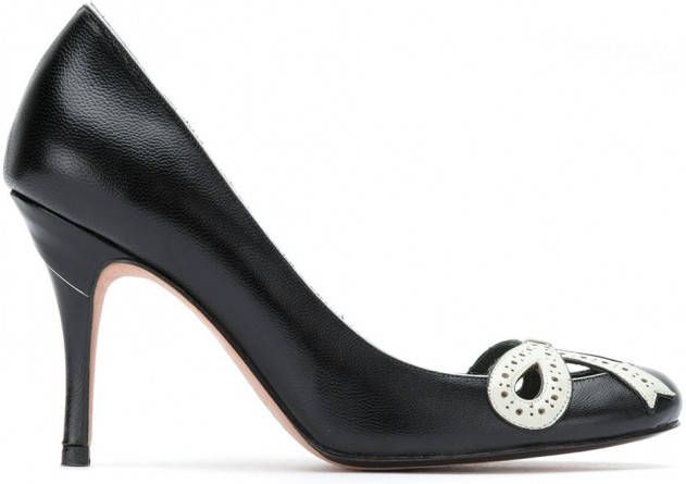 Sarah Chofakian Audrey pumps Zwart