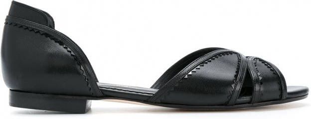 Sarah Chofakian ballerinas Zwart