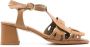 Sarah Chofakian Bastien leren sandalen Bruin - Thumbnail 1