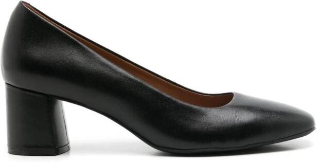 Sarah Chofakian Beauvoir leren pumps Zwart