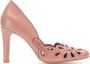 Sarah Chofakian Belle Epoque leren pumps Roze - Thumbnail 1