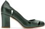 Sarah Chofakian Bruxelas leren pumps Groen - Thumbnail 1