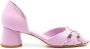 Sarah Chofakian Carrie leren sandalen Paars - Thumbnail 1