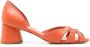 Sarah Chofakian Carrie sandalen met gewelfde afwerking Oranje - Thumbnail 1