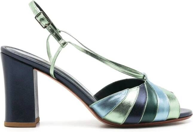 Sarah Chofakian Cocteau slingback sandalen Blauw