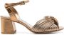 Sarah Chofakian Colagem leren pumps Goud - Thumbnail 1