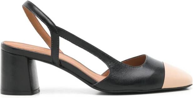 Sarah Chofakian Coucou slingback pumps Zwart