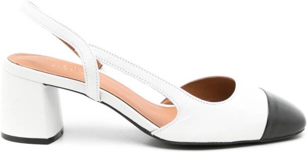 Sarah Chofakian Coucou slingbacks Wit