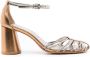 Sarah Chofakian Cyril sandalen met metallic-effect Goud - Thumbnail 1