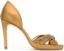 Sarah Chofakian echt leren sandalen Goud - Thumbnail 1