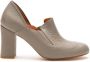 Sarah Chofakian Egito leren enkellaarzen Beige - Thumbnail 1