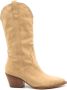 Sarah Chofakian Estee Western laarzen Beige - Thumbnail 1