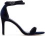 Sarah Chofakian Fluwelen sandalen Blauw - Thumbnail 1