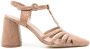 Sarah Chofakian Françoise geweven sandalen Beige - Thumbnail 1