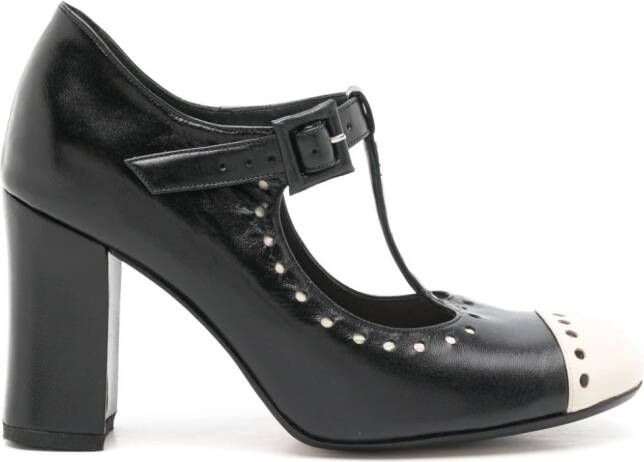 Sarah Chofakian Gabrielle leren pumps Zwart