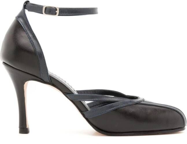 Sarah Chofakian Garouste leren pumps Zwart