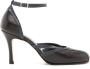 Sarah Chofakian Garouste leren pumps Zwart - Thumbnail 1