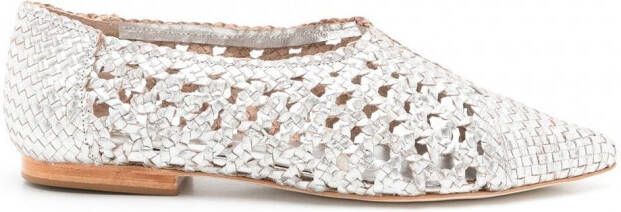 Sarah Chofakian Geweven ballerina's Zilver